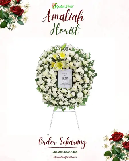 Krans Bunga Duka Weda Tengah