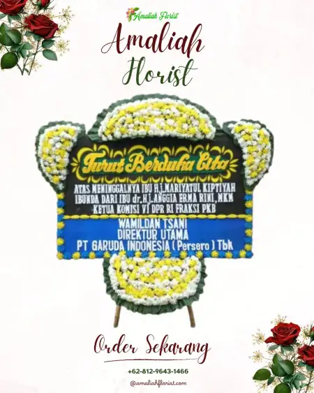 Papan Bunga Duka Weda Tengah